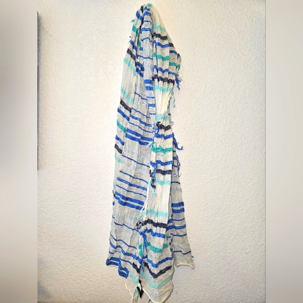 American Eagle Long Scarf with Fringe